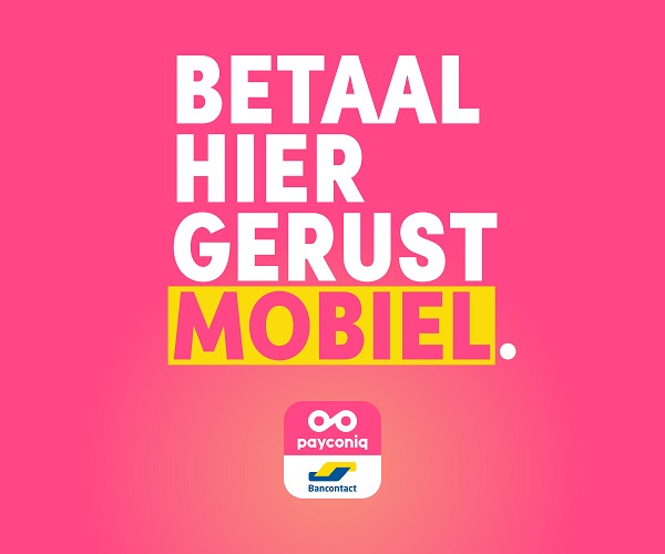 Betaal met de bankcontact app!